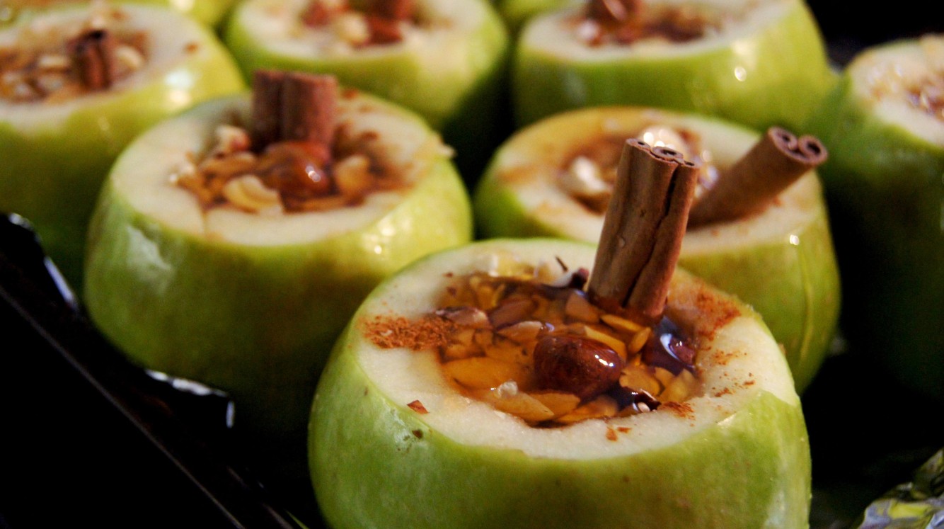 Stuffed Granny Smith Apples