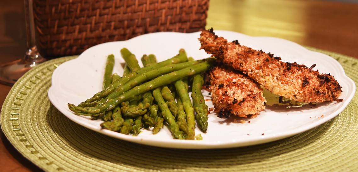 Cashew and Parmesan Crusted Chicken Recipe