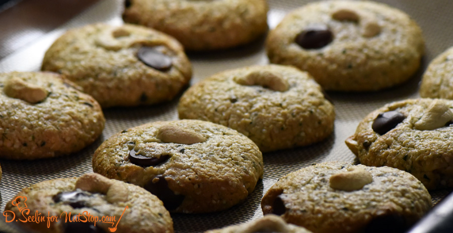 hemp seed cookies dough